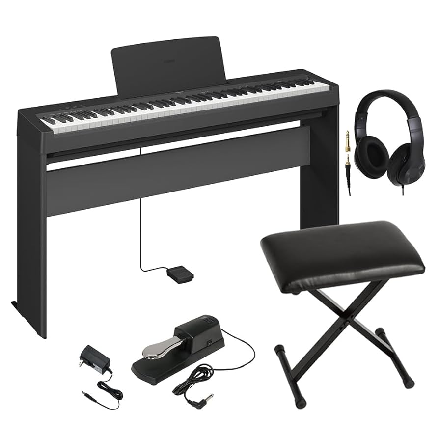 Amazon | ヤマハ P-145B 電子ピアノ 専用スタンド・Xイス